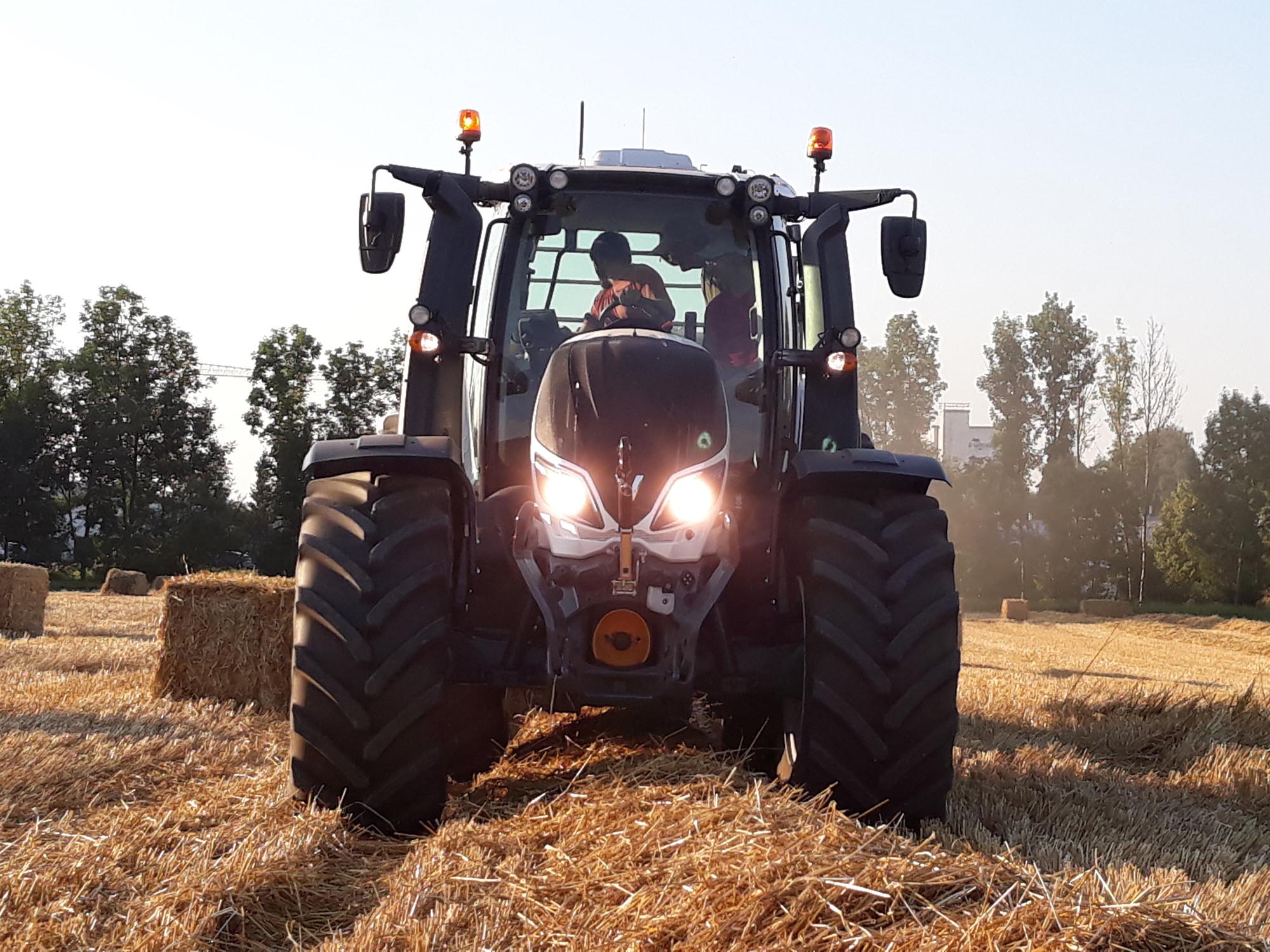 Harvest on the Swiss Future Farm