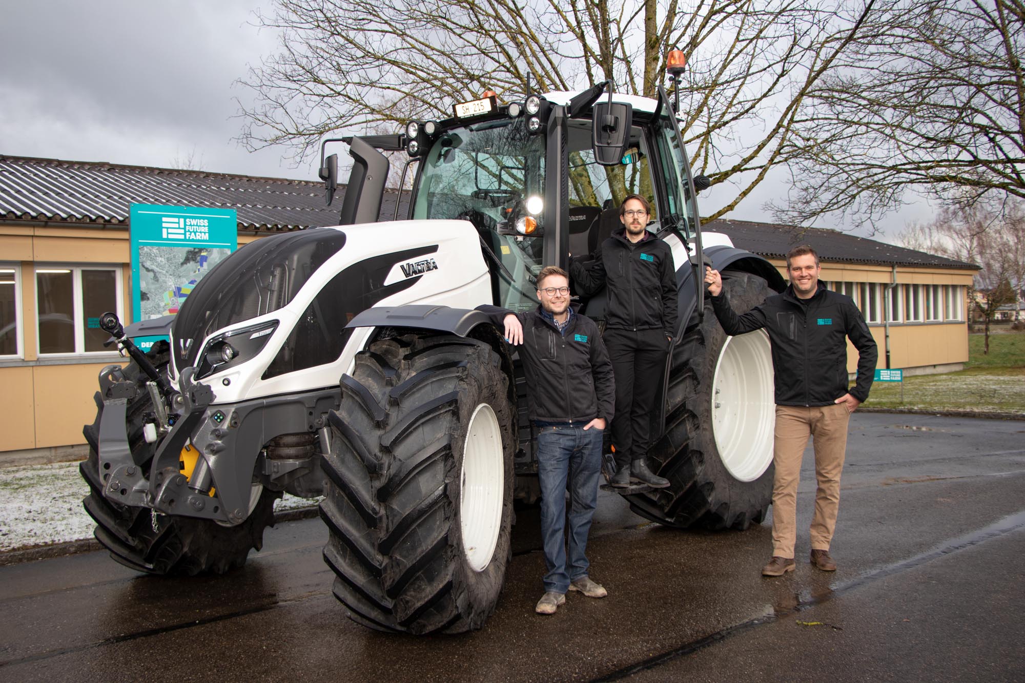 Motivated and keen to experiment. From left to right: Nils Zehner, Florian Abt and Marco Meier.