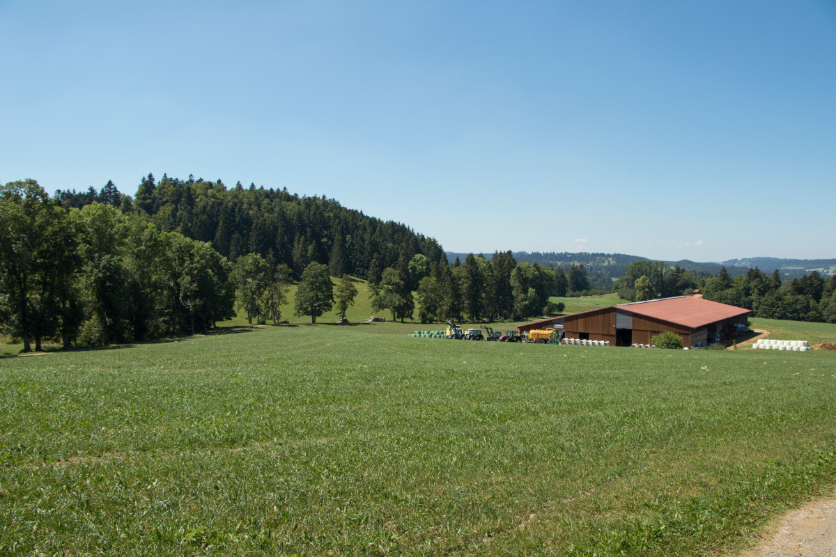 The Sous les Cerneux farm.