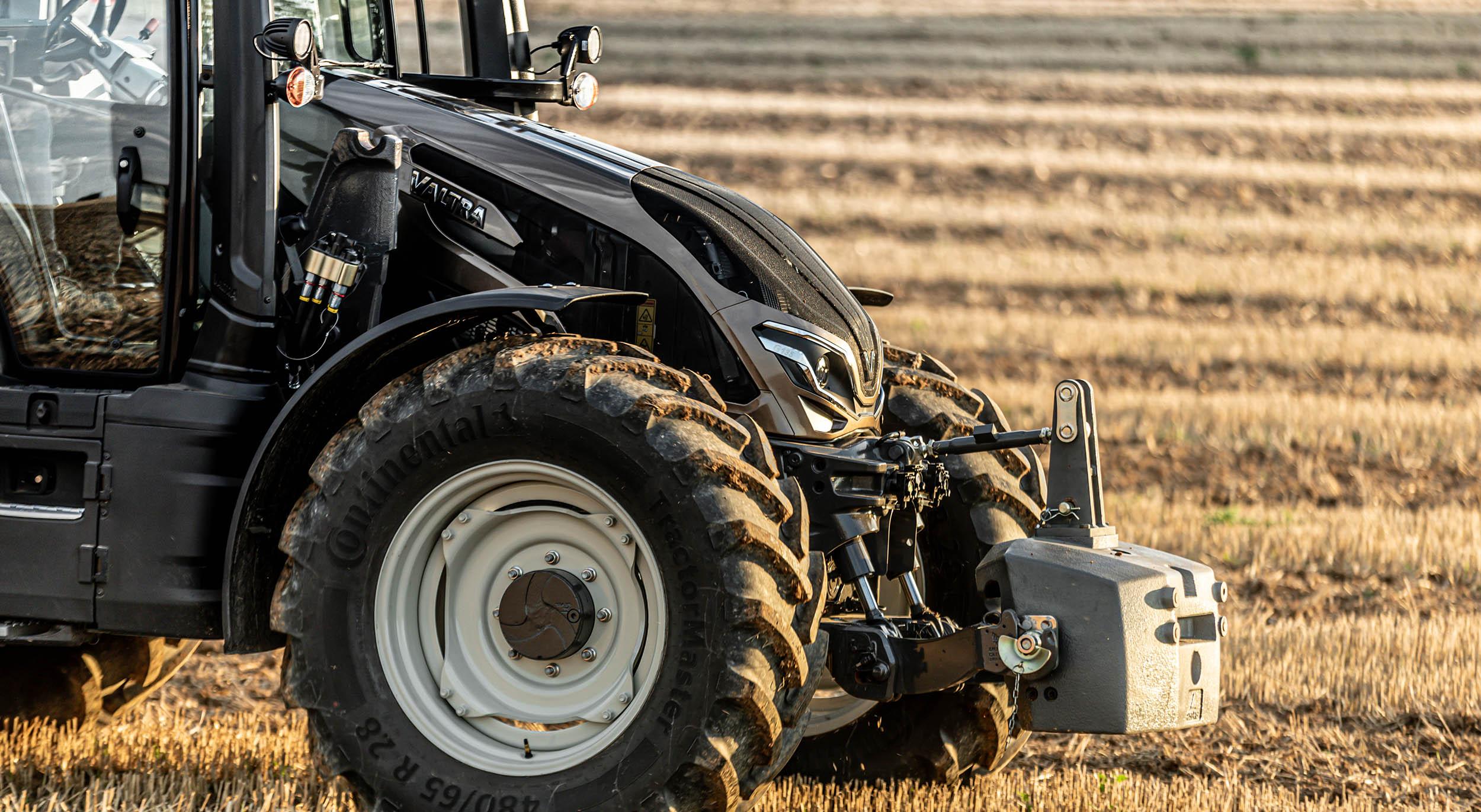 Servitization leads to the shift to using products such as this Valtra G5 instead of owning them.